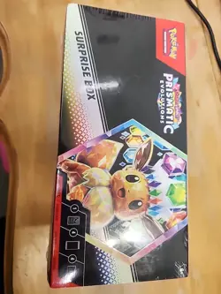 POKEMON TCG SCARLET & VIOLET 8.5 PRISMATIC EVOLUTIONS SURPRISE BOX NEW SEALED - Image 1