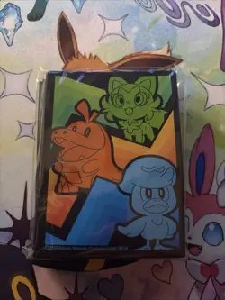 Pokemon Paldea Evolved & Surging Sparks ETB Sleeves - Image 1