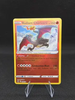 Pokemon TCG Radiant Charizard Crown Zenith 020/159 NM Condition - Image 1
