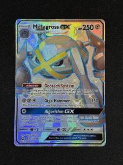 Pokemon TCG Metagross GX 157A/145 Alternate Full Art Promo NM SHIPS NEXT DAY - Image 1