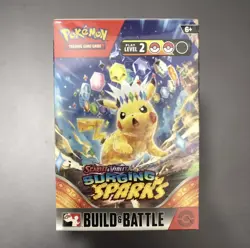 Pokemon Scarlet and Violet Surging Sparks Build and Battle Box [SV08] NEW SEALED - Image 1