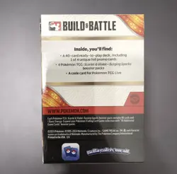 Pokemon Scarlet and Violet Surging Sparks Build and Battle Box [SV08] NEW SEALED - Image 2