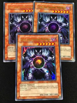 Yugioh Caius The Shadow Monarch SDDE-EN001 Ultra X3 (MP) One is 1st - Image 1