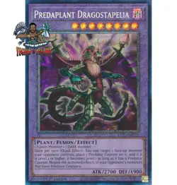 Yugioh! 1x Predaplant Dragostapelia RA01-EN027 Collector's Rare 1st Ed NM - Image 1
