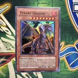 Yugioh! Tyrant Dragon RP02-EN056 Super Rare NM - Image 1