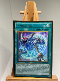 Invocation - Premium Gold Rare 1st Edition MGED-EN044 - NM - YuGiOh - Image 1