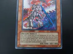 Yugioh - Horus the Black Flame Dragon LV8 EEN-ENSE1 Secret Rare Promo - Image 3