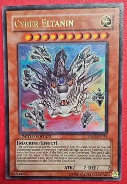 1x Yu-Gi-Oh! Cyber Eltanin - JUMP-EN038 - Ultra Rare - Limited Edition - NM - Image 1