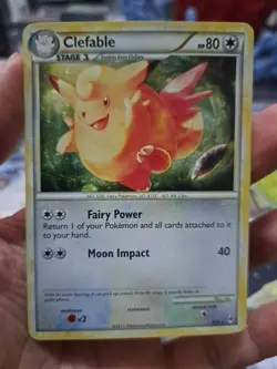 Pokemon Call Of Legends Clefable 1/95 Holo Rare Card P4CK FRESH - Image 1