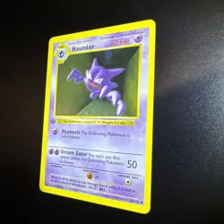 Haunter 029/102 Base Set Shadowless 1st Edition Pokemon Card WOTC - Image 3