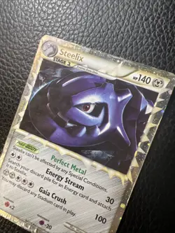 # Steelix Prime 87/95 Ultra Rare Holo HGSS Unleashed Pokemon Card 2010 TCG - Image 2