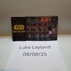 Star Wars Shatterpoint Foil Promo Card x1 (Pic is of front and back) - Image 2