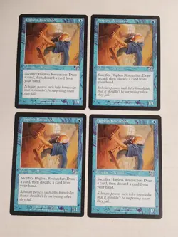 MTG Playset 4x Hapless Researcher (Judgement/Blue/C) - BGM - Image 1