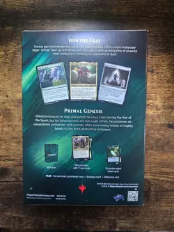 Magic the Gathering MtG Commander 2019 PRIMAL GENESIS Theme Deck FACTORY SEALED 630509892495 - Image 3