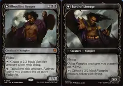 1x Bloodline Keeper // Lord of Lineage - Showcase NM-Mint, English Innistrad Rem - Image 1