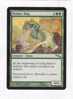 MTG: Mirrodin: Molder Slug - Image 1