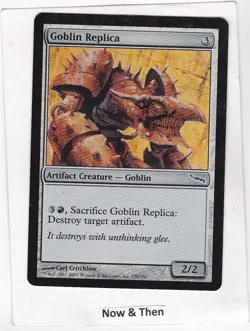 MTG: Mirrodin: Foil: Goblin Replica - Image 1