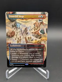 Frostcliff Siege (Borderless) Tarkir: Dragonstorm Regular - Image 1