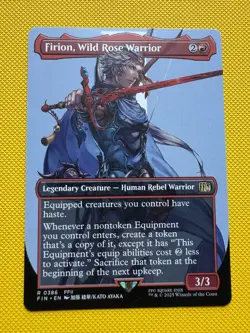 Firion, Wild Rose Warrior (Borderless) Final Fantasy Regular - Image 1