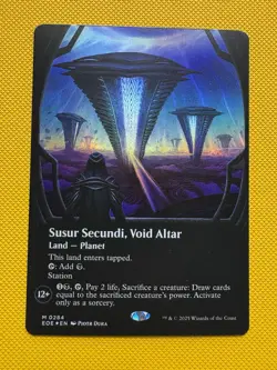 Susur Secundi, Void Altar (Borderless) Edge of Eternities Foil - Image 1
