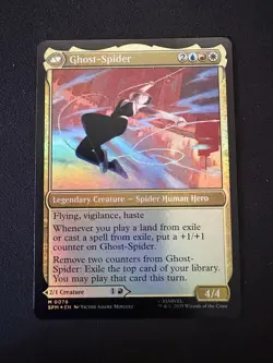Magic The Gathering MTG Spider-man foil M 0078 GWEN STACY Ghost-Spider - Image 2