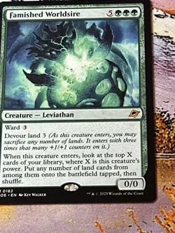 Famished Worldsire - MTG EOE Edge of Eternities - NM/MINT - Image 1
