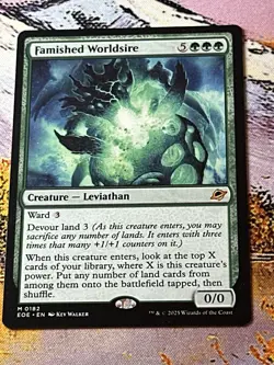 Famished Worldsire - MTG EOE Edge of Eternities - NM/MINT - Image 2