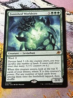 Famished Worldsire - MTG EOE Edge of Eternities - NM/MINT - Image 4