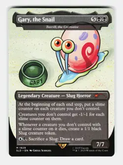 MTG: Gary, the Snail - Toxrill, the Corrosive | Secret Lair Drop Series 1929 NM - Image 1