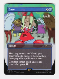 MTG: Daze | Secret Lair Drop Series 1934 NM - Image 1