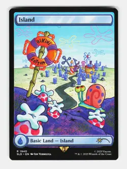 MTG: Island | Secret Lair Drop Series 1940 NM - Image 1