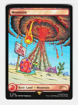MTG: Mountain () | Secret Lair Drop Series 1942 NM - Image 1