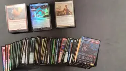 50 x Foil Rare Magic The Gathering card lot - No duplication Commander / EDH - Image 1