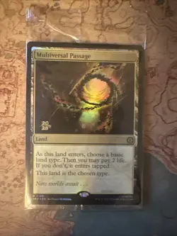 PRELEASE STAMPED Multiversal Passage - 180 - SPM - NM - MTG Magic the Gathering - Image 1