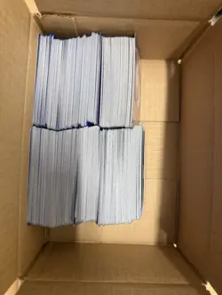 Pokemon TCG: 1000 Cards Bulk Lot + 50 Holo/ Reverse + 1 EX/V - No Energy - NM - Image 1