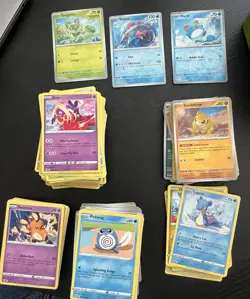 Pokemon TCG: 1000 Cards Bulk Lot + 50 Holo/ Reverse + 1 EX/V - No Energy - NM - Image 4