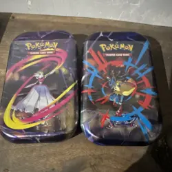 Pokemon Mega Evolutions - Mini Tins - Two Tins - Factory Sealed! - Image 1