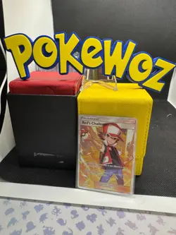 Red's Challenge Full Art Trainer 213/214 Pokemon TCG Unbroken Bonds - Image 1