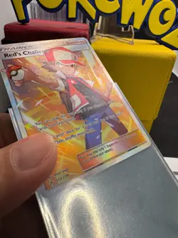 Red's Challenge Full Art Trainer 213/214 Pokemon TCG Unbroken Bonds - Image 5