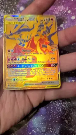 📈 Reshiram & Charizard GX Tag Team SM247 Sm Holo Black Star Promo Pokemon VIDEO - Image 2