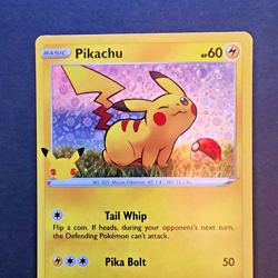 2020 Pokemon Pikachu SWSH039 Promo Holo NP in NM to better condition - Image 2