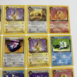 Pokemon Cards Team Rocket Bundle Joblot x18 WOTC Old Vintage Artworks - Image 3