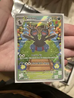 Zweilous IR 147/086 NM Illustration Rare S&V White Flare Pokemon - Image 1