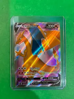Charizard V SWSH050 Ultra Rare 2020 Pokemon Black Star Promo NM - Image 1