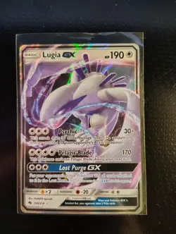 POKEMON TCG Lugia GX - 159/214 - Lost Thunder Sun & Moon -NM - Image 1