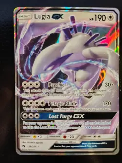 POKEMON TCG Lugia GX - 159/214 - Lost Thunder Sun & Moon -NM - Image 2