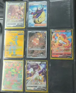 Pokemon Card Lot IR Full Art V Ex 7 Cards Arceus - Image 1