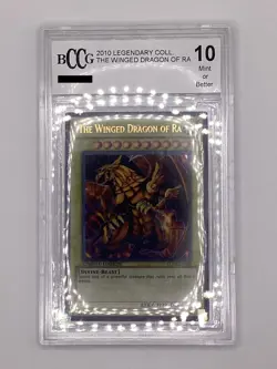 NM Yu-Gi-Oh The Winged Dragon of Ra LC01-EN003 Limited Edition BCCG 10 - Image 1