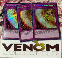 3x (M/NM) - Mathmech Induction - MYFI-EN013 - Secret Rare - 1st Edition YuGiOh - Image 1