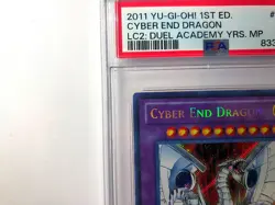 Yugioh - Cyber End Dragon 1st Edition Secret Rare LCGX MINT PSA 9 💎 - Image 3